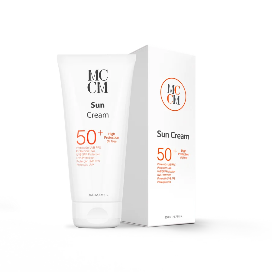 MCCM Sun Cream SPF 50+ Oil Free (vette & acnegevoelige huid)