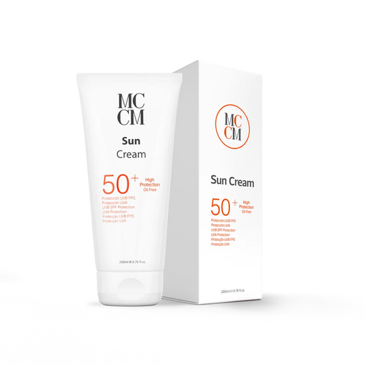 MCCM Sun Cream SPF 50+ Oil Free (vette & acnegevoelige huid)